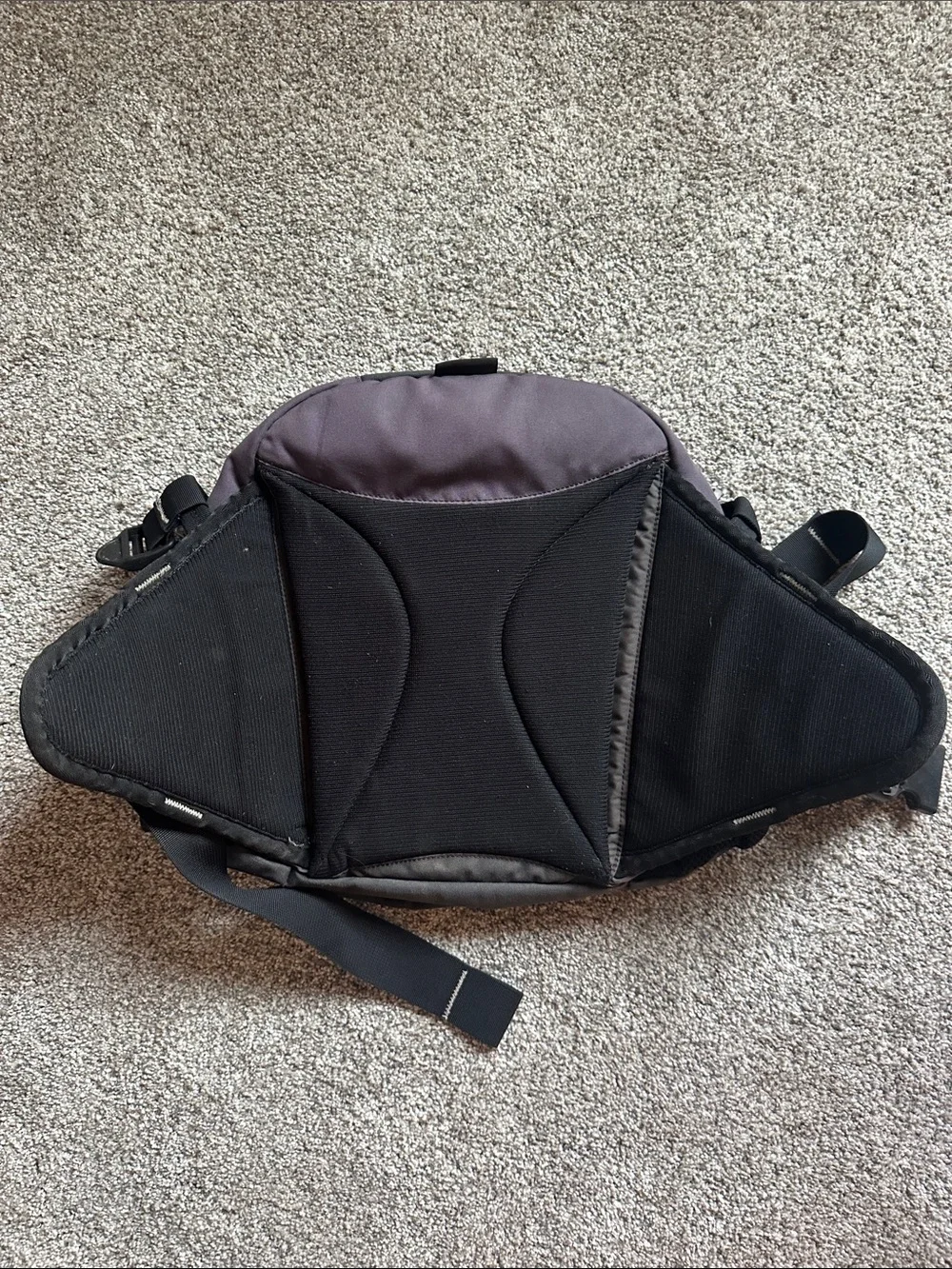 REI Gray and Black Men's Waist Daypack